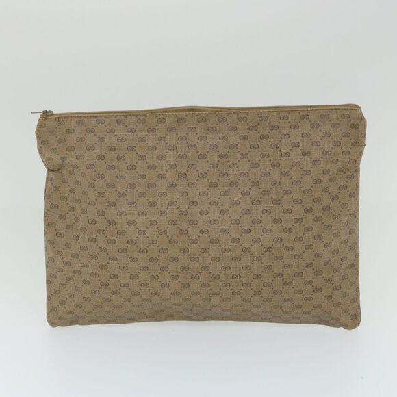 Pre Loved gucci Women Beige Clutches - Picture 2 of 8